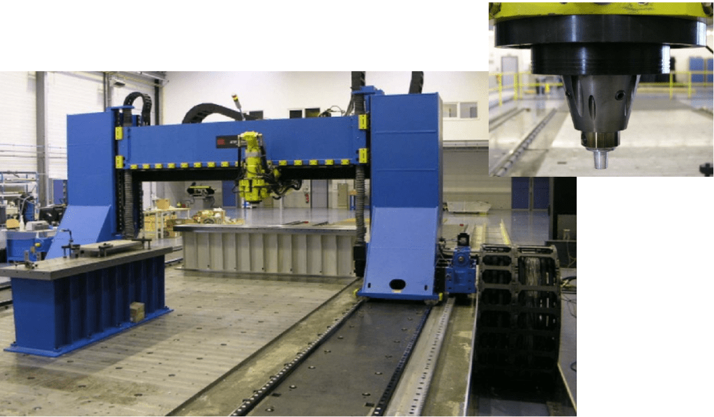 Portique de soudage par friction FSW friction stir welding
