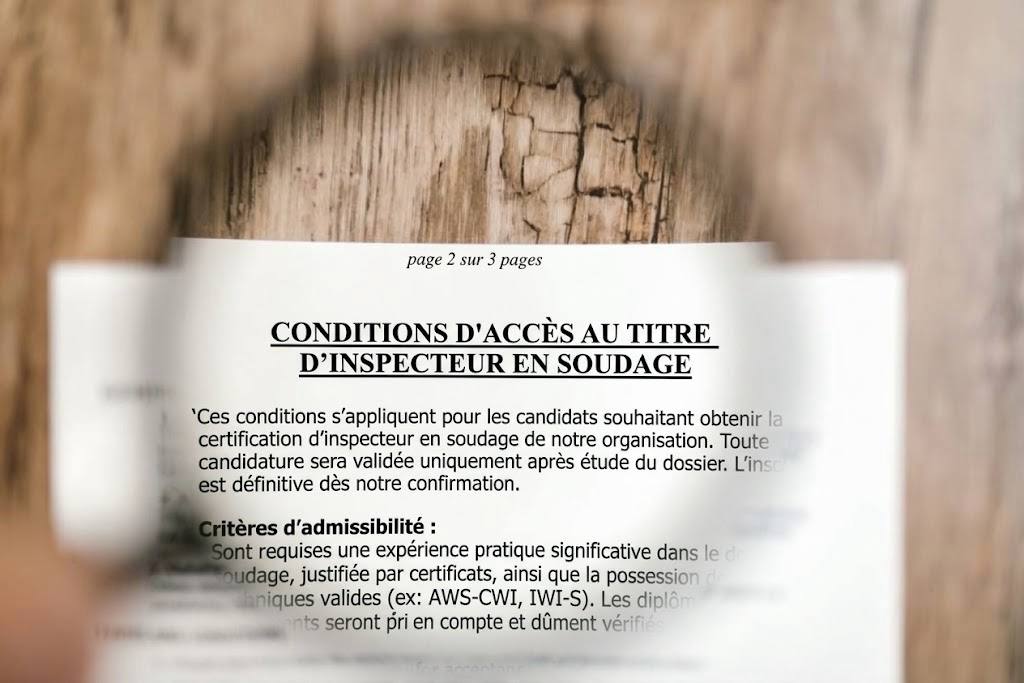 devenir inspecteur IWI